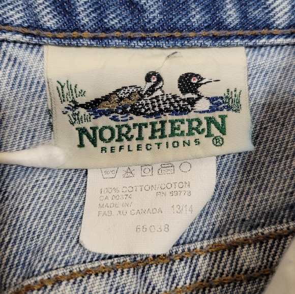 Vintage Northern Reflection high waisted tapered leg mom jeans made in Canada - Picture 10 of 11